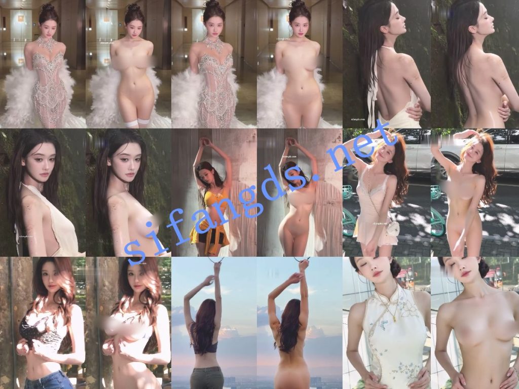 【AI精品】人气网红钟晨瑶 77周 大神最新制作 脱衣对比 诱人【2V】【230M】