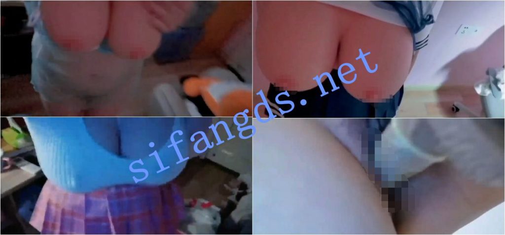 抖音 无脑 西瓜巨乳 露点 洗澡 抖胸 狂插B 高潮喷水【14V】【207M】