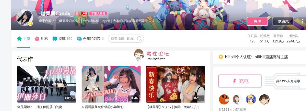 近期9位B站UP主下海流出完整版 你的二次元 金主的母狗【29.5G】