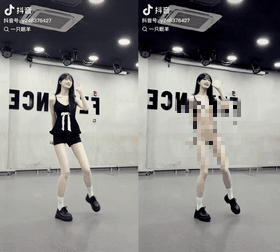 【AI幻想】眠羊妹妹 2分钟裸舞对比+2分钟紫薇高潮 超顶【9V】【304M】