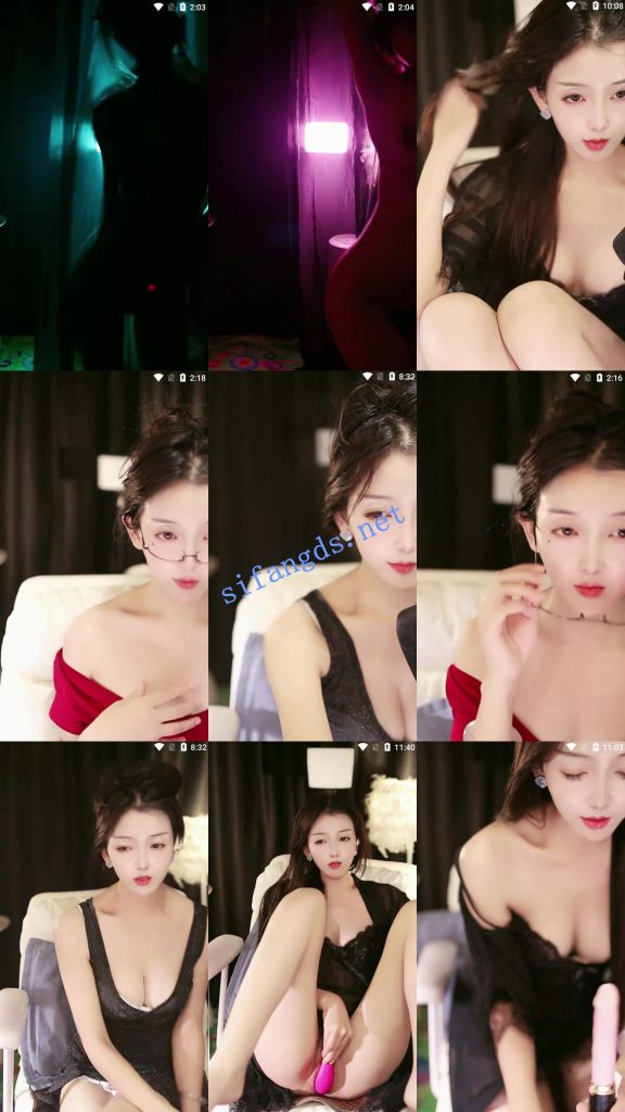 ██高级货，跟韩国女团一样！【糖糖】五彩灯光~窗帘裸舞【4V】【3.59G】