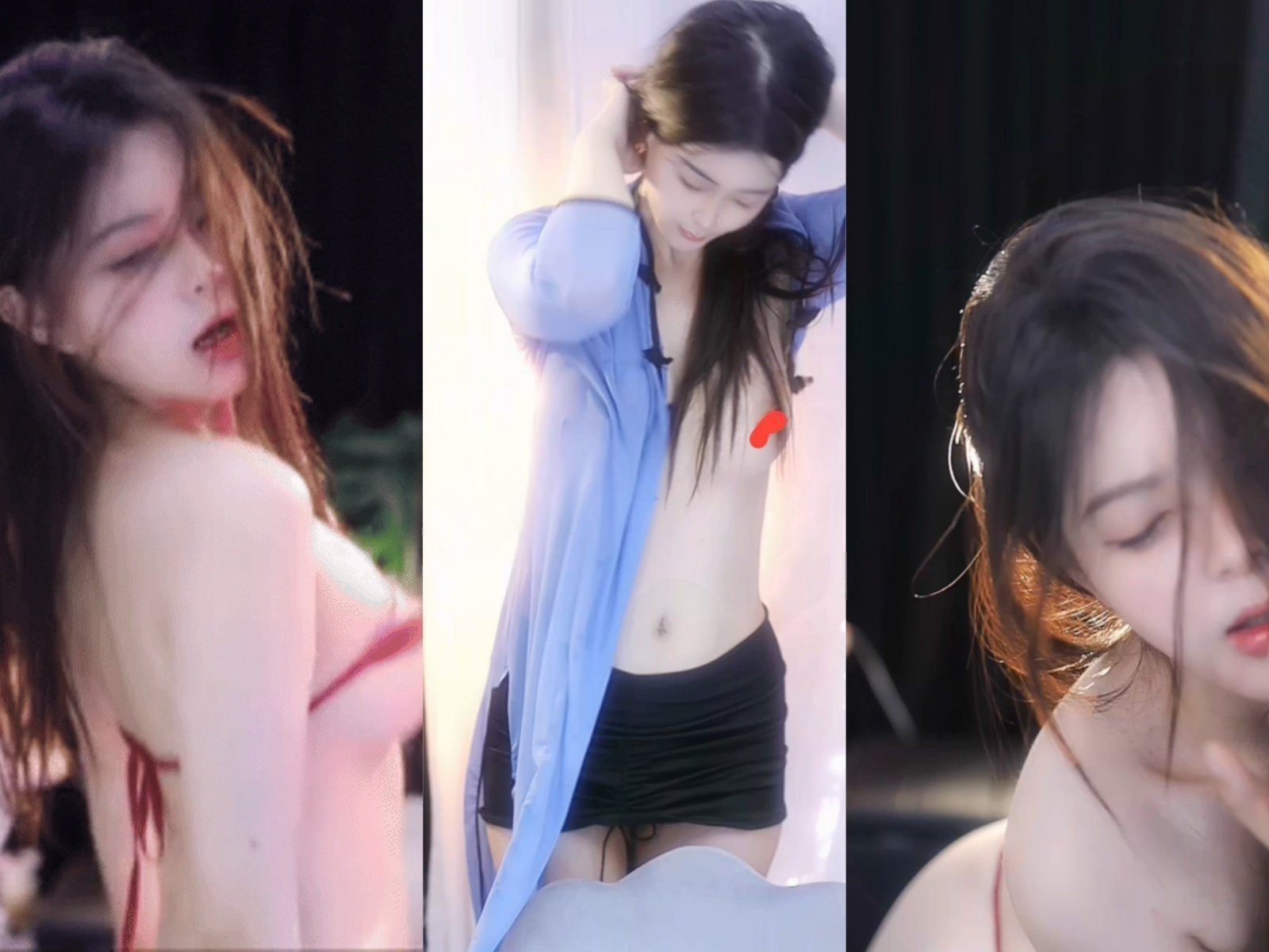 【CC】 魅昭仪 高颜 露脸露点 裸舞 抖胸舞【2V】【206M】