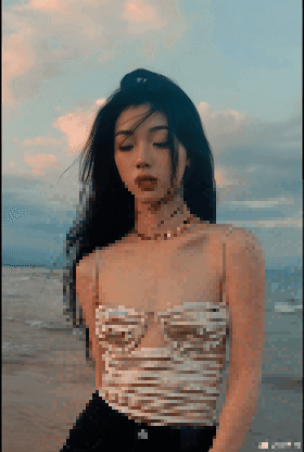 【AI精品】抖音网红 颜射 啪啪 后入等各种姿势视频【45V】【135M】