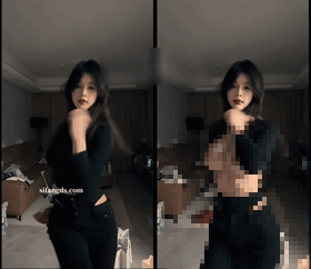 【AI重磅】抖音网红 小白菜晚上好 一只77 脱衣舞蹈日常对比【2V】【1.67G】