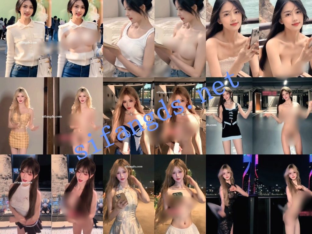 【AI重磅】抖音10位网红 大神制作 脱衣裸舞日常 超顶级02【10V】【2.22G】