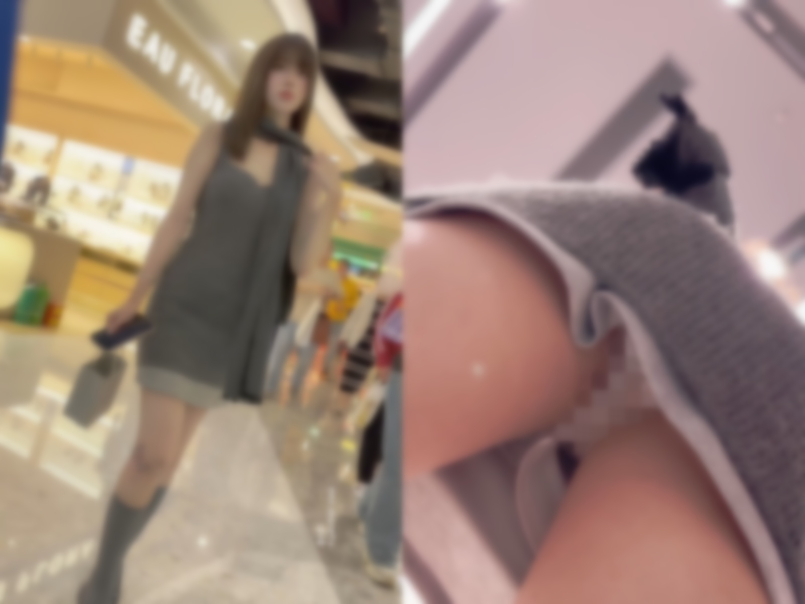 【永久专享】【KFC】顶级美女逛街回头率超高·膝盖手肘全是伤·金主太爽了【1V】【620M】