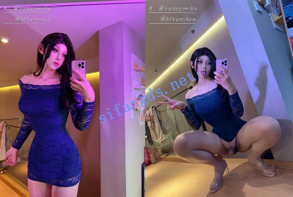 超高颜值网红TS 188高个冷白皮【丝芙兔】付费福利，推荐【61V】【8.51G】