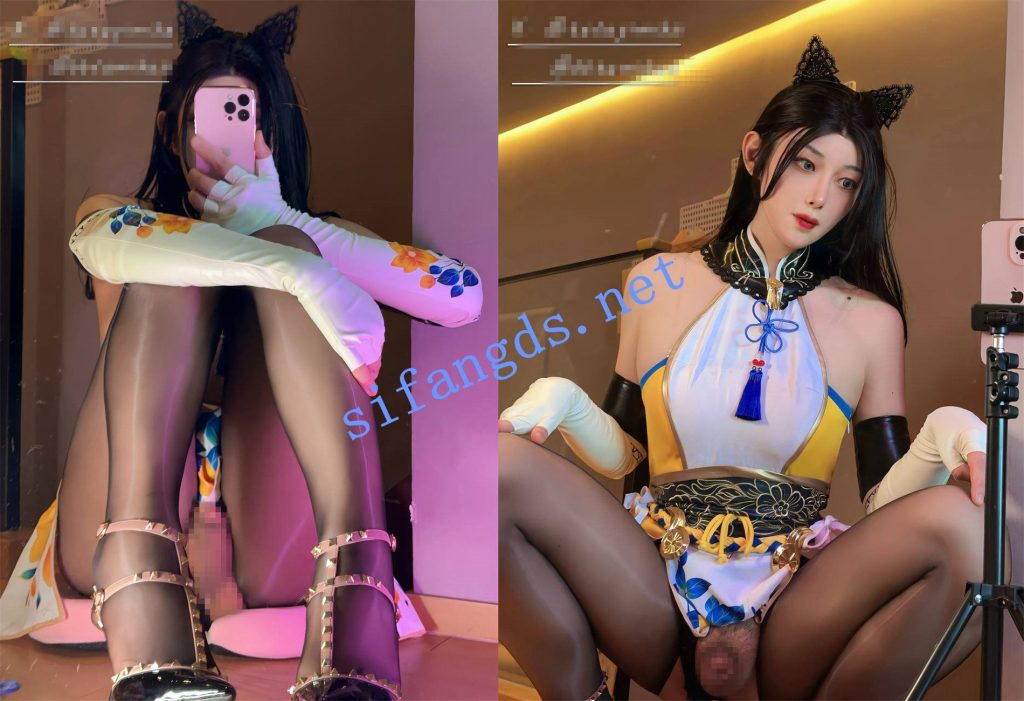 超高颜值网红TS 188高个冷白皮【丝芙兔】付费福利，推荐【61V】【8.51G】