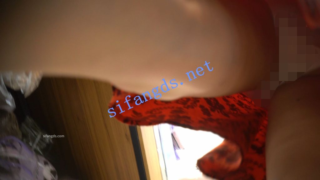 【永久专享】（空城原创）红裙少妇逛街，干净微透白N包裹肥臀【1V】【262M】