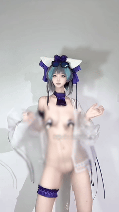 推特新晋顶级COS 希尔薇 10月最新COS柴郡反差裸舞沐浴【10V】【202M】