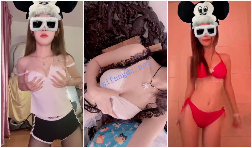 【快手福利】苗条嫩妹【冰子乖乖的】抖臀揉胸骚舞【7V】【1.07G】