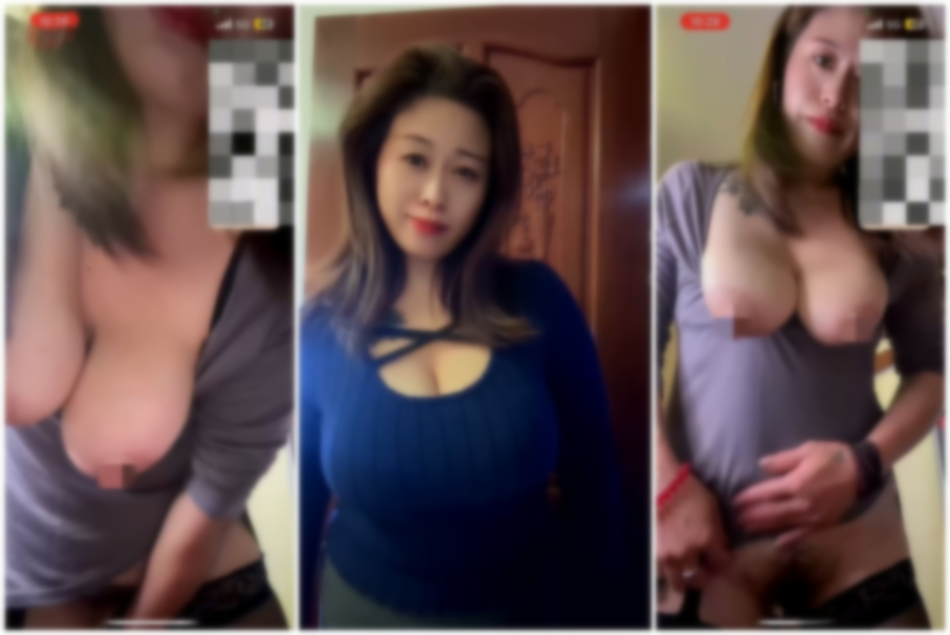 【快手福利】大奶熟女【爱运动的二姐】纤细御姐【济南瑶]【10V】【1.17G】