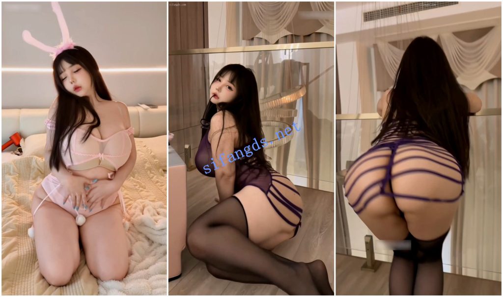 【抖音福利】丰满网红脸嫩妹【乖乖酱】三点制服诱惑肥臀【33V】【2.73G】