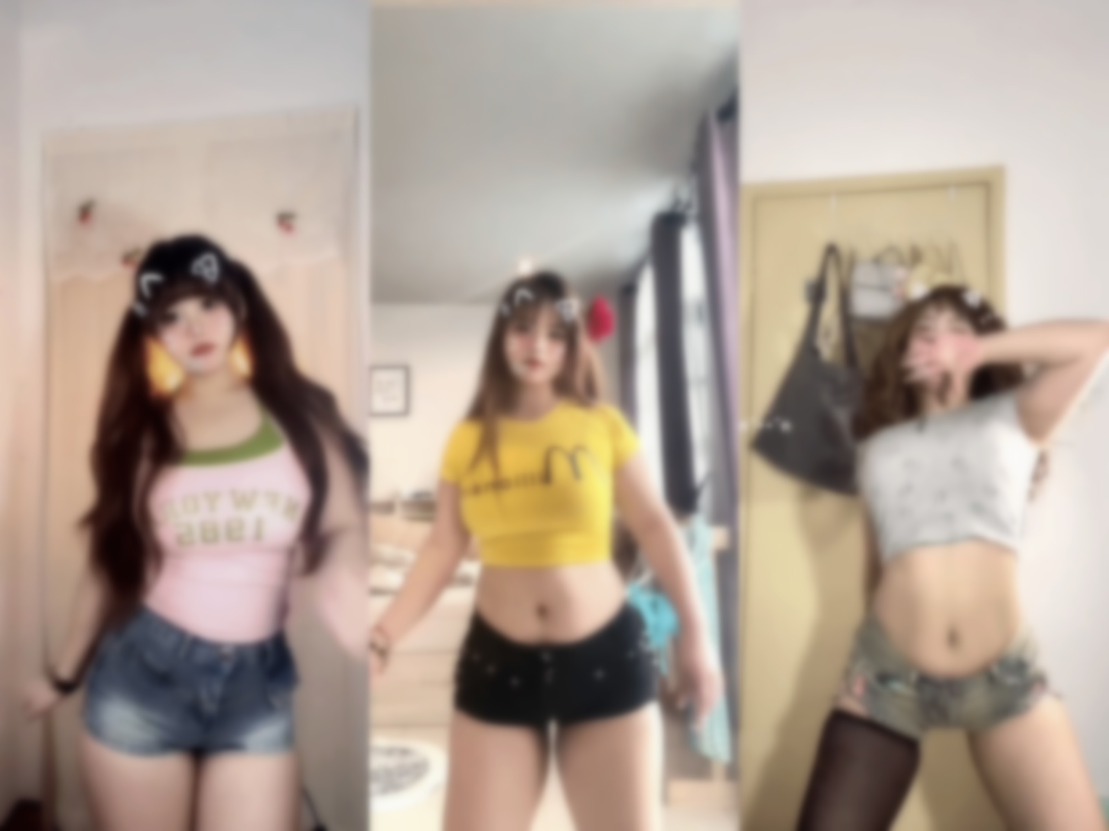 快手06女大 疯狂小豹 专业才艺主播定制抖奶裸舞+平台骚舞【37V】【367M】