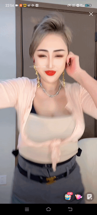 【抖音福利】大奶社会精神姐【訢】裸舞直播间抖奶【21V】【210M】