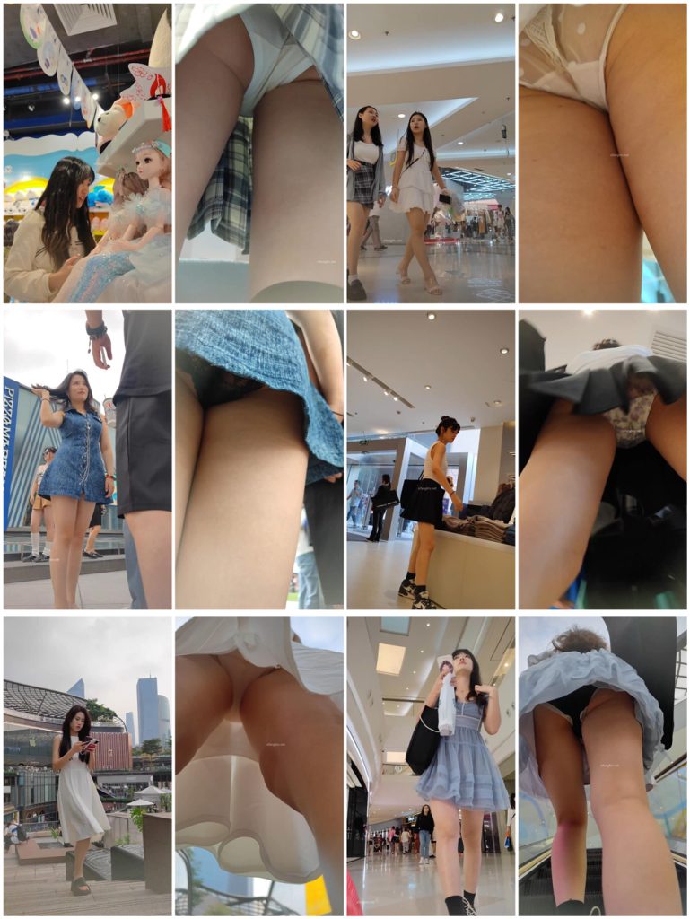 【永久专享】❤️精品推荐❤️步行街拍抄底大神『KXCD』系列合集第2季20V 专挑年轻好看质量高的小姐姐【20V】【1.60G】