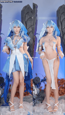 【B站 Yiko湿润兔 咬一口兔娘】11月作品 性感丁字裤 抹油巨乳【183P3V】【1.06G】.7z