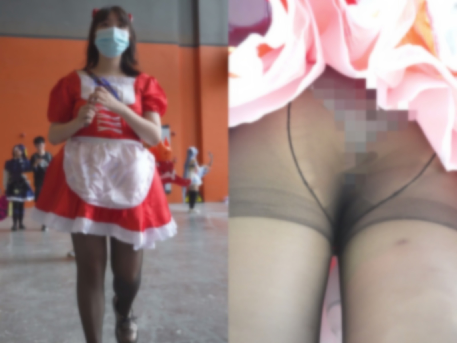 【永久专享】【xxn-327】黑丝女仆小姐姐..撅屁股被拍..内裤夹进屁股缝【1V】【535M】