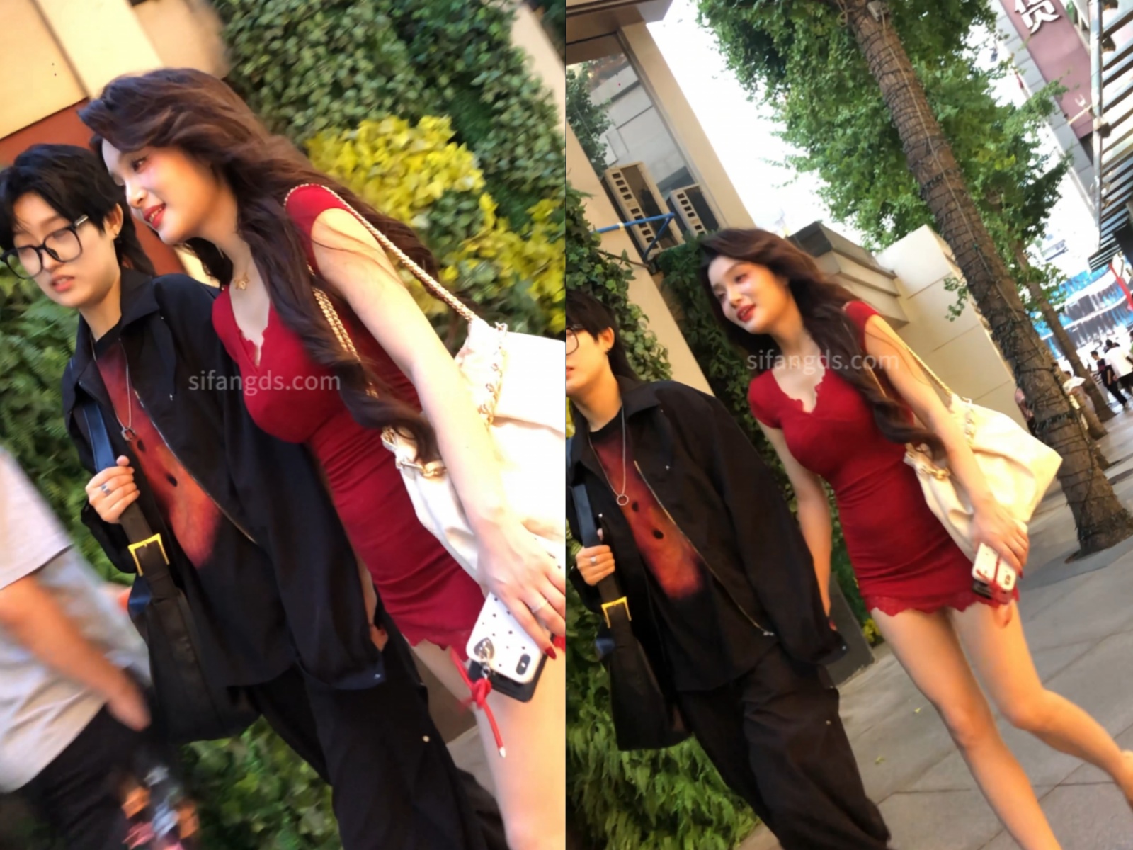 【永久专享】⭐【mccd】⭐ 44 CD极品身材红色包臀裙黑内【1V】【355M】