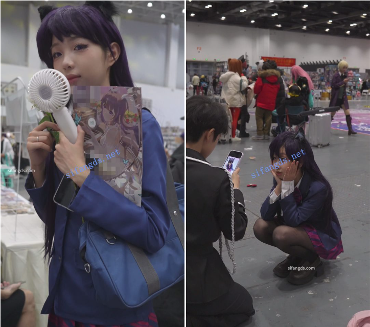 【永久专享】【xxn-316】两位制服jk猫耳cos美女..黑丝花内对着镜头弯腰【2V】【1.02G】