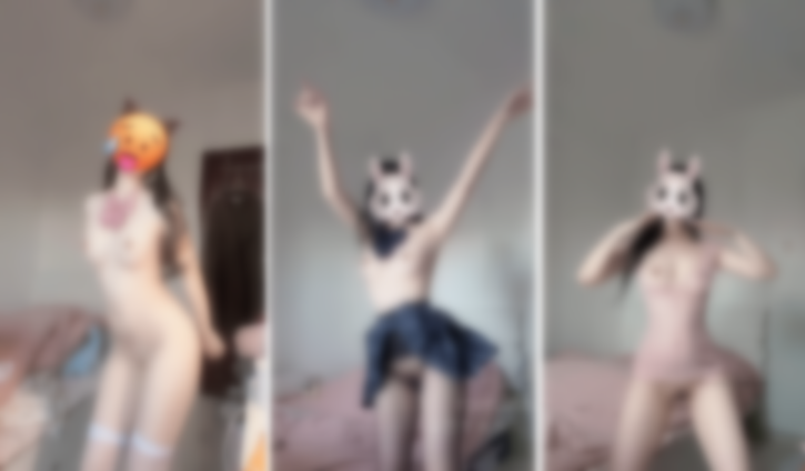 推特萌妹福利姬 好想鼠 无敌身材圆乳VIP专业裸舞动感合集【75V】【1.8G】