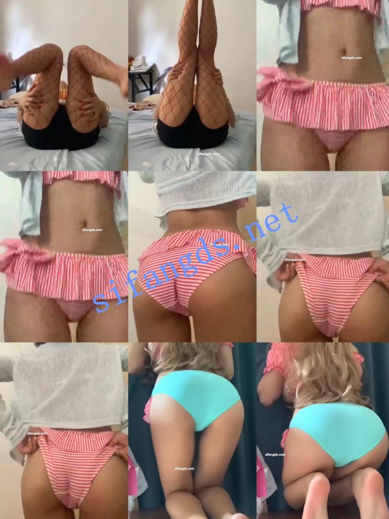 【抖音】极品身材主播【一只小艺霖】大尺度私拍 极品翘臀【6V】【281M】