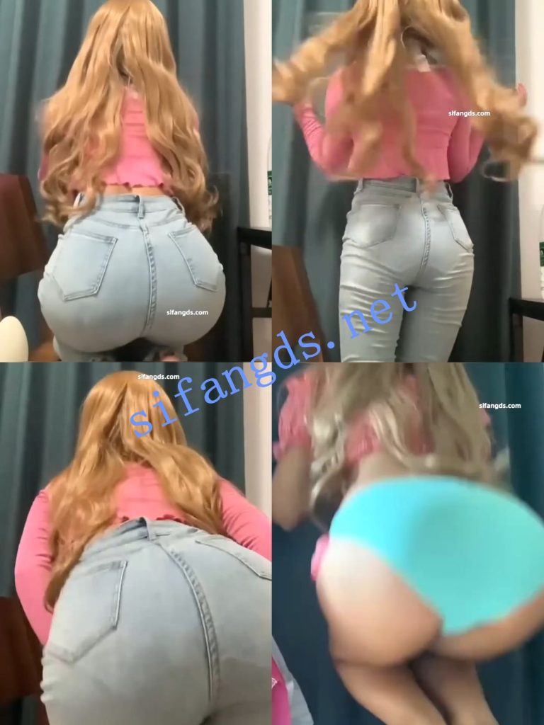 【抖音】极品身材主播【一只小艺霖】大尺度私拍 极品翘臀【6V】【281M】