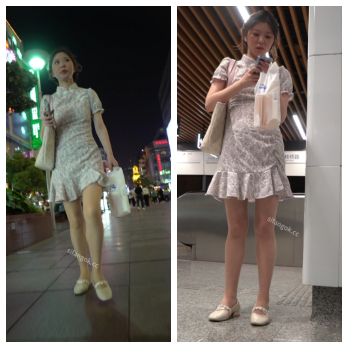 【永久专享】【WaltzCD】华尔兹2023系列之24碎花裙肉丝腿妹【1V】【864M】