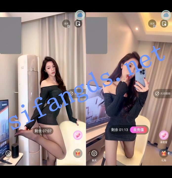 神似林一的抖音及fu主播甜一 超辣身材黑丝情趣一对一【15V】【1.83G】