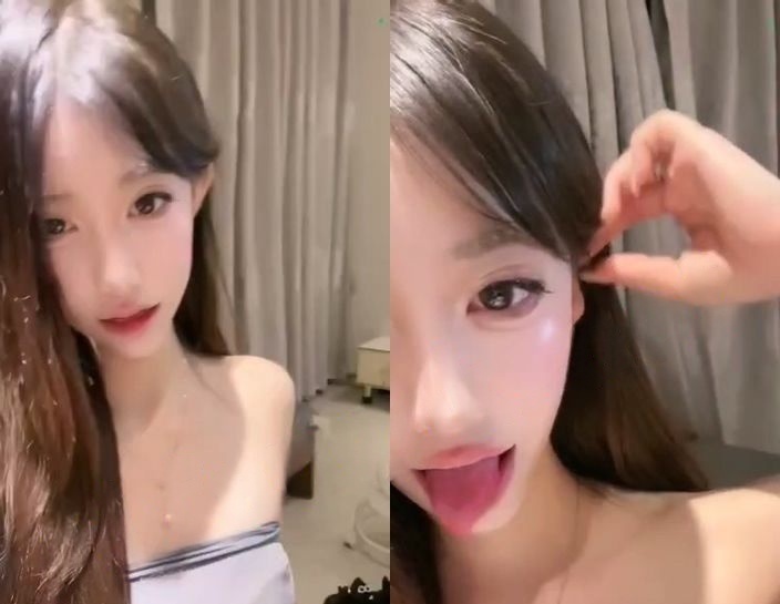 抖音推特粉嫩奶子小美女-汐汐 私下1V1秀丝袜脚及漏粉奶诱惑【6P6V】【78.2M】