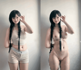 【AI重磅】最新整合大神10部抖音网红 脱衣裸舞 日常超极品【10V】【2.09G】