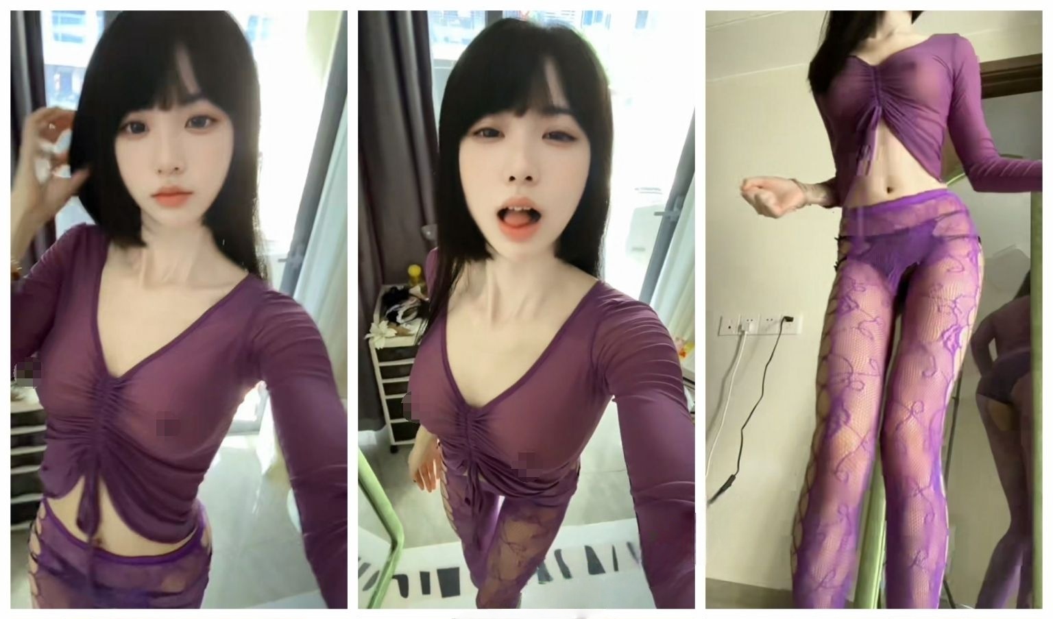 B站 江心月 顶级颜值身材 露脸透视点 目前最大尺度合集【6V16P】【15.6M】