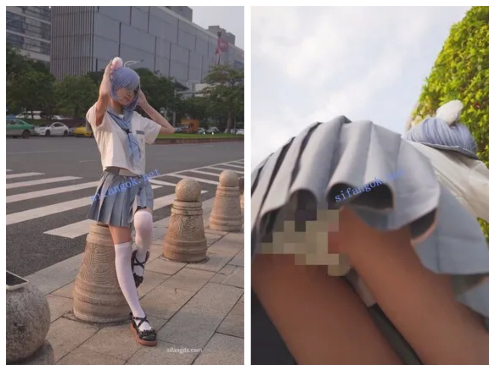 【永久专享】【xxn-344】制服jk蕾姆小姐姐..多次镜头前弯腰透心凉CD【1V】【700M】