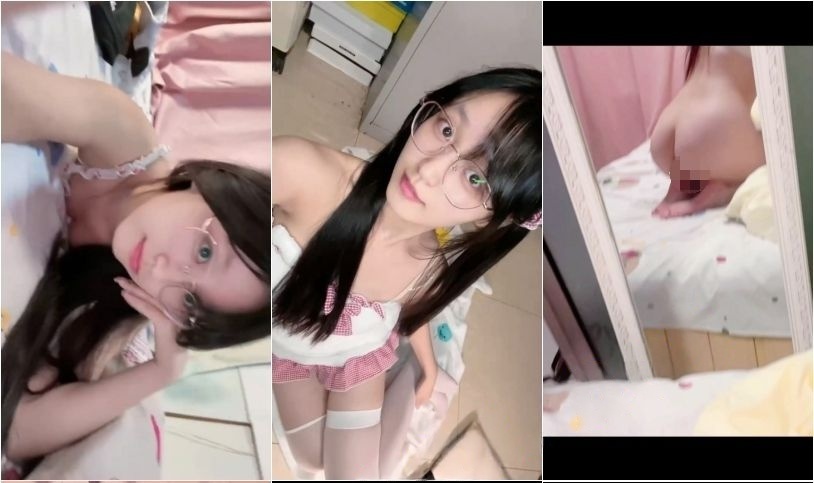 B站 窝吃饱啦 7万粉 眼镜良家 插B自慰勾引等大尺度【33V】【137M】