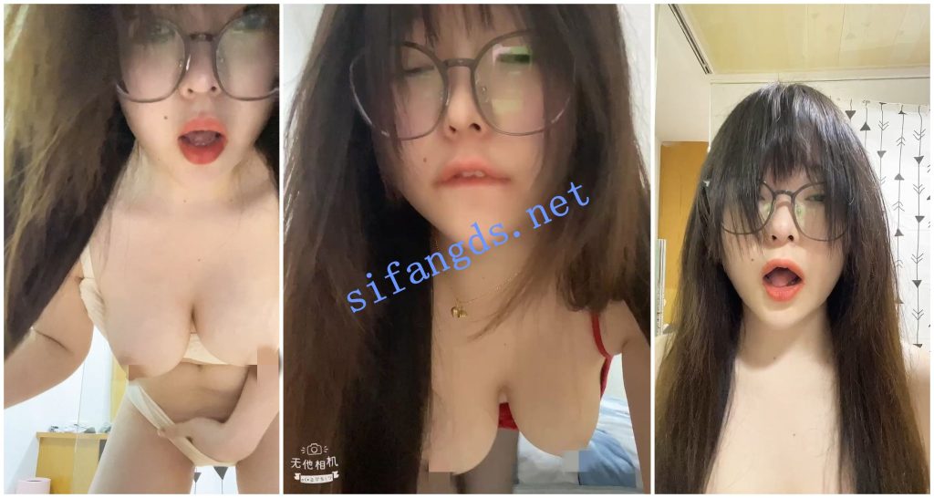 【BIGO福利】大奶肉感眼镜妹子【慢慢_Rice】脸穴同框道具自X【28V】【1.44G】