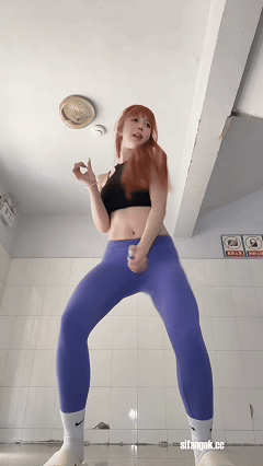 抖音123W粉主播 炸炸姐 骚舞福利 瑜伽裤动感摇摆合集【54V】【1.58G】