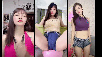 【快手福利】风骚骚舞御姐【快乐晨宝儿】抖奶口交道具②【43V】【5.83G】