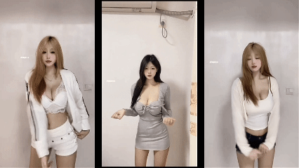 抖音主播嫩妹 晓苏大大 加特林抖奶定制抖音风收录骚舞合集【105V】【464M】