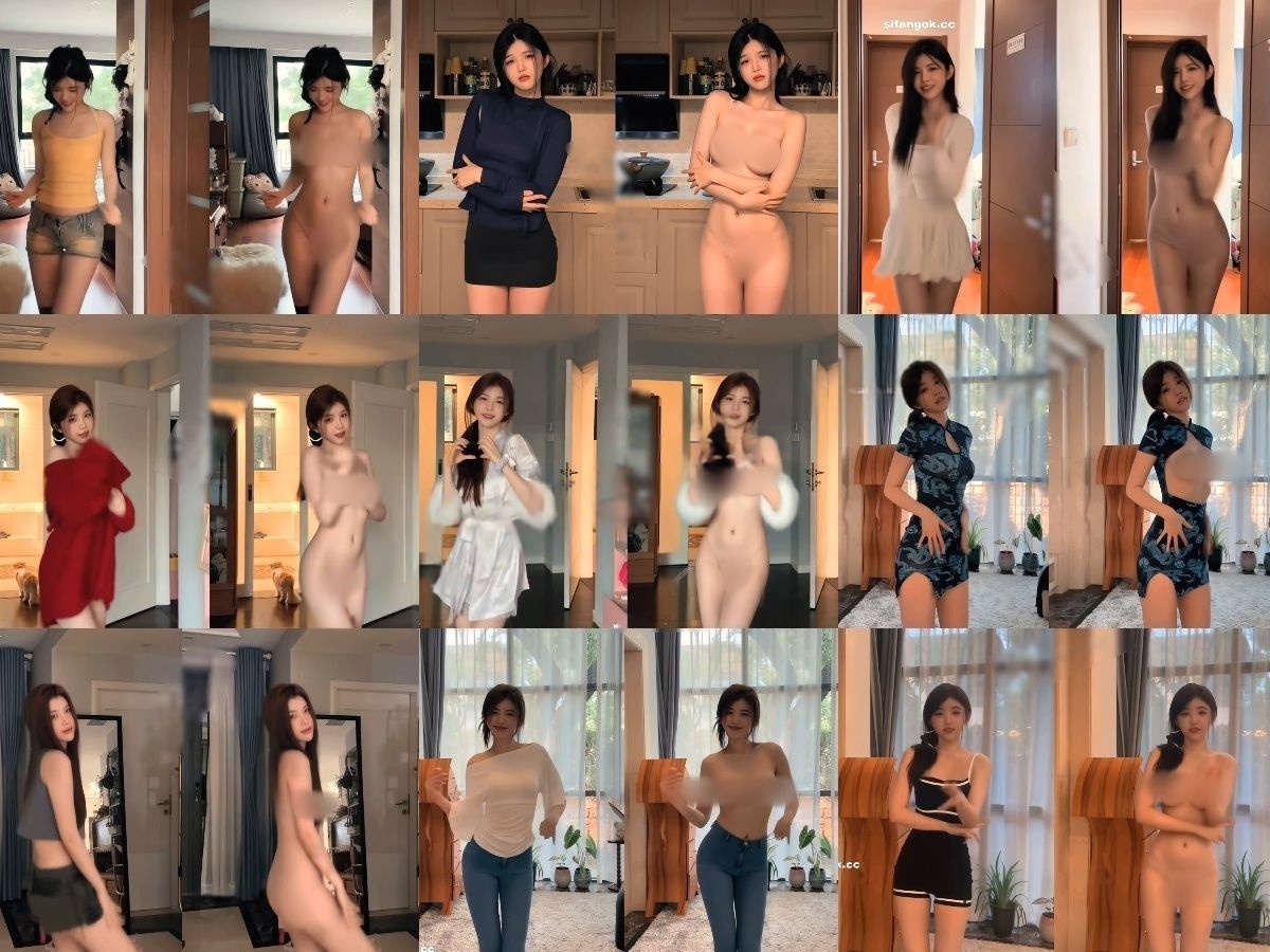 【AI舞蹈】最新整理大神更新10部网红 AI裸舞+日常作品脱衣【10V】【1.93G】