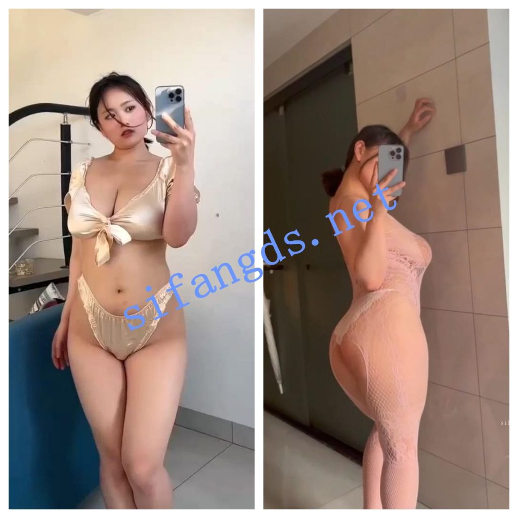 【抖音】大晴暴脾气-----48W粉丰满大奶少女，微密圈福利15V！【15V】【54.6M】