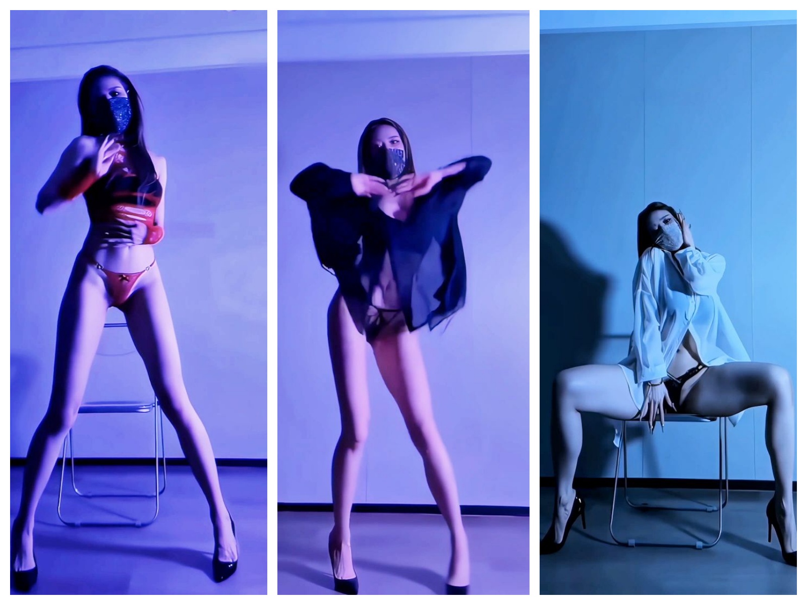 【抖音】爱跳舞的小野猫，百万粉丝超燃主播大尺度私定【10V】【527M】