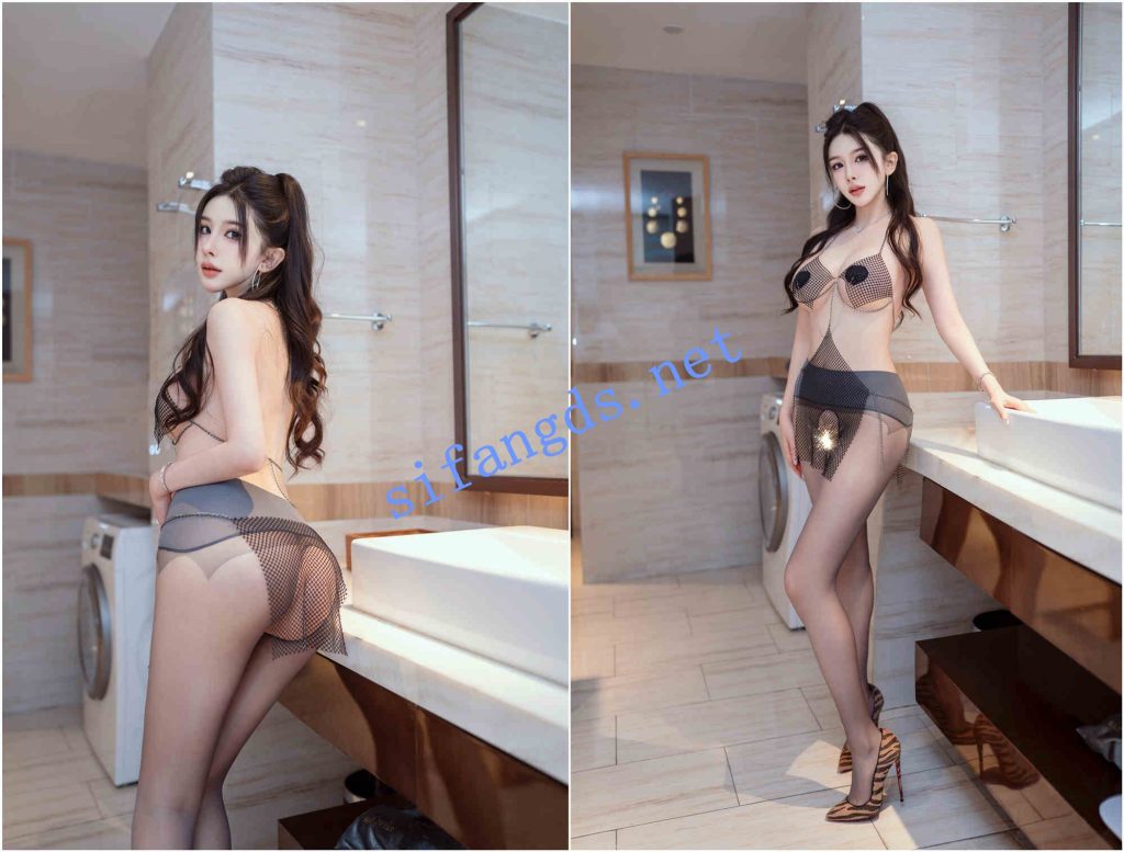 ✨秀人网 李丽莎✨高颜值美女 开裆黑丝诱惑 网内透奶子！【89P】【703M】