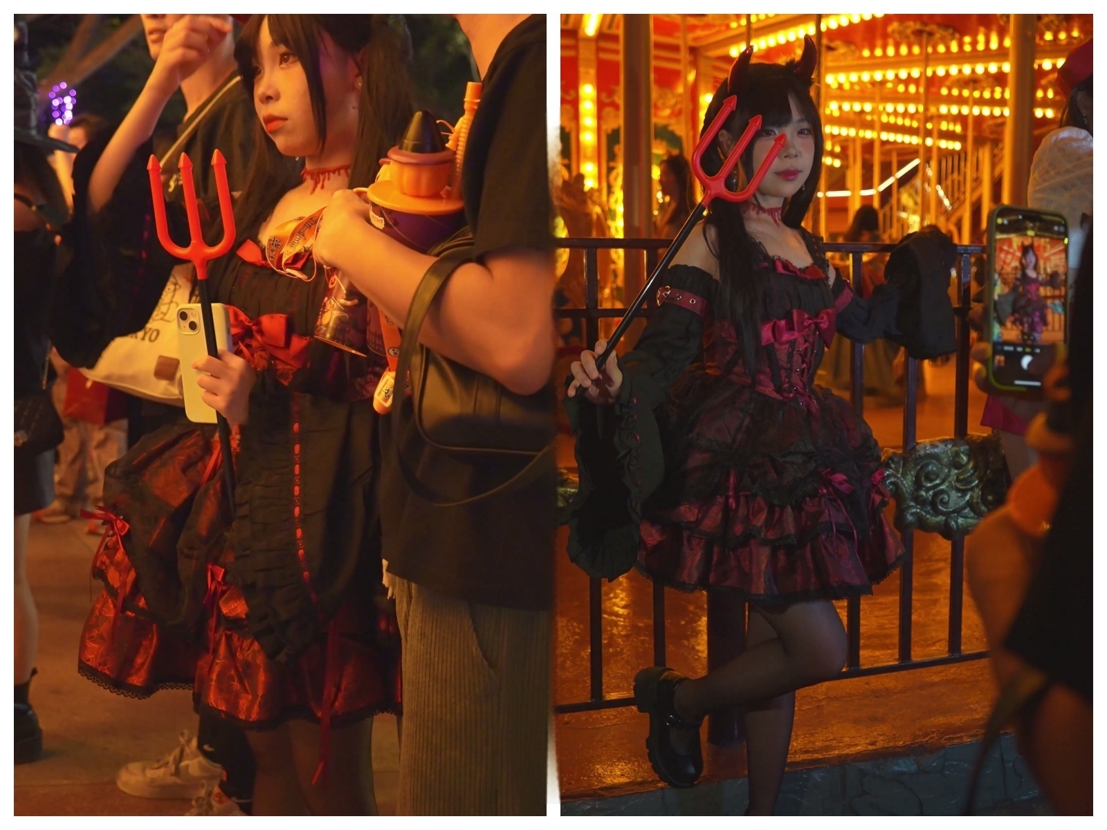 【永久专享】(BC-SSS-098)双马尾蕾丝裙吊带袜..和男友一起给她拍照+开闪CD【1V】【553M】