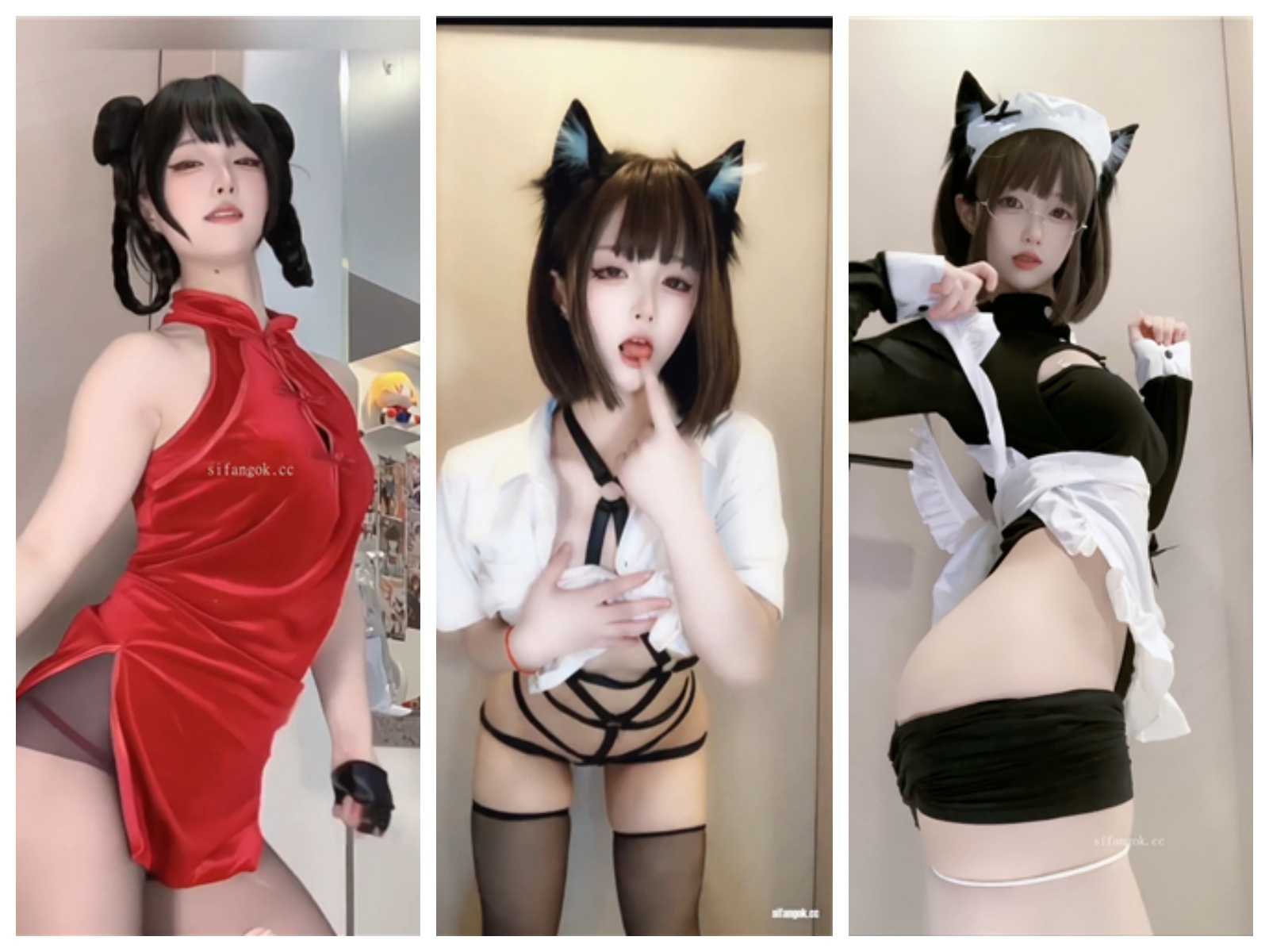 抖音181W大V 喵帕斯不是怕死喵 圈子付费+B站充电福利大合集【1036P104V】【4.38G】