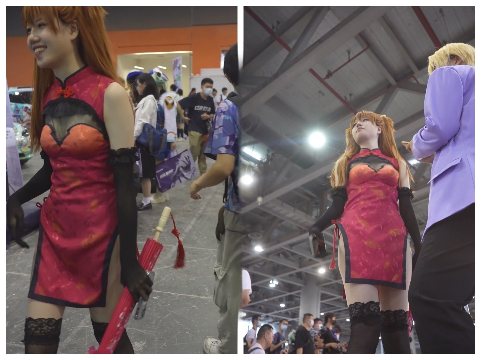 【永久专享】【xxn-339】明日香旗袍cos美女..蕾丝内直接露外面..扶梯弯腰CD【1V】【532M】