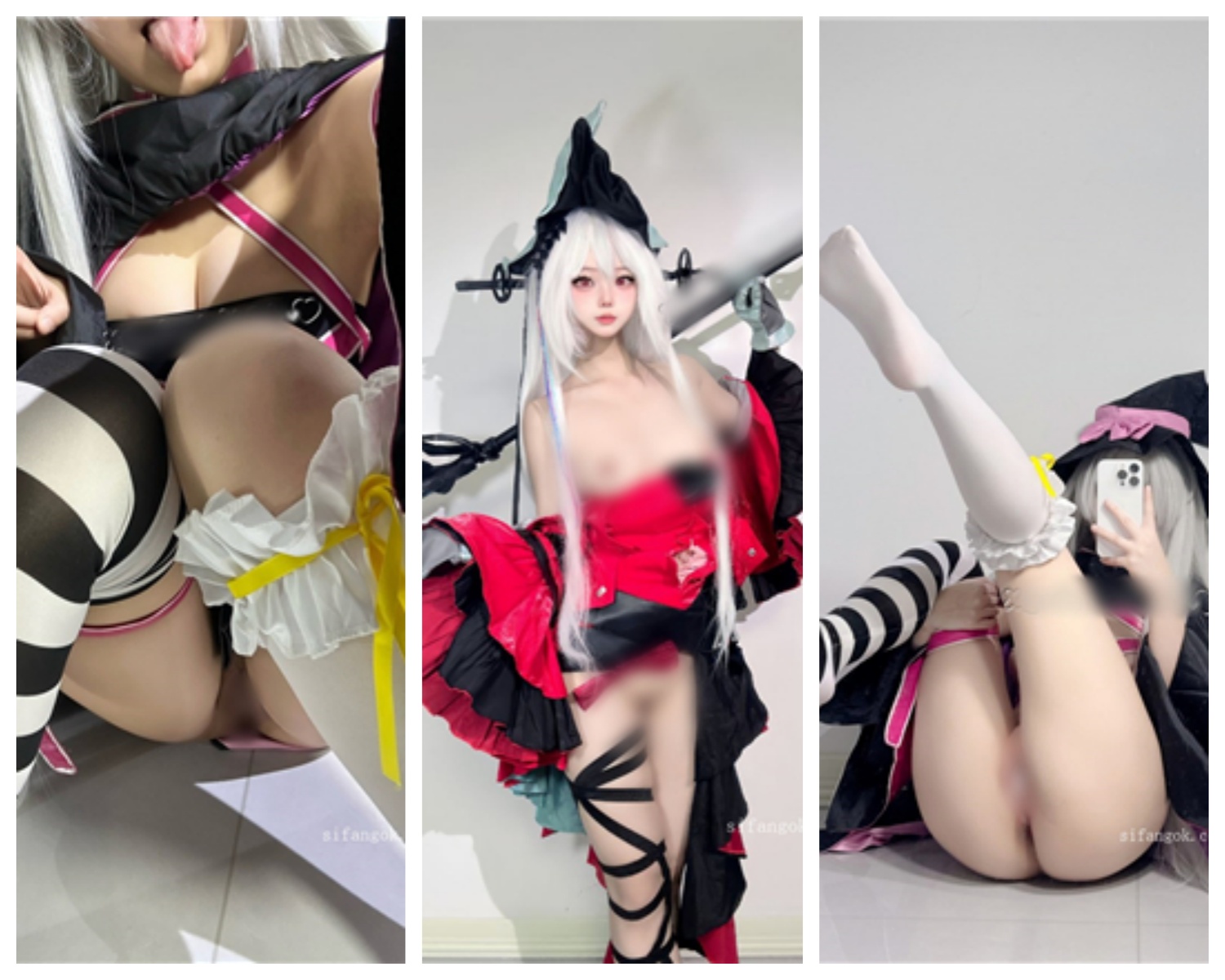 推特顶级COS 希尔薇 12月裸舞最新COS绫地宁宁、浊心斯卡蒂【36P9V】【477M】