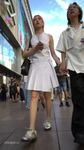 【永久专享】付模版【WaltzCD】华尔兹2024系列之03粉发白衣裙【1V】【1.04G】