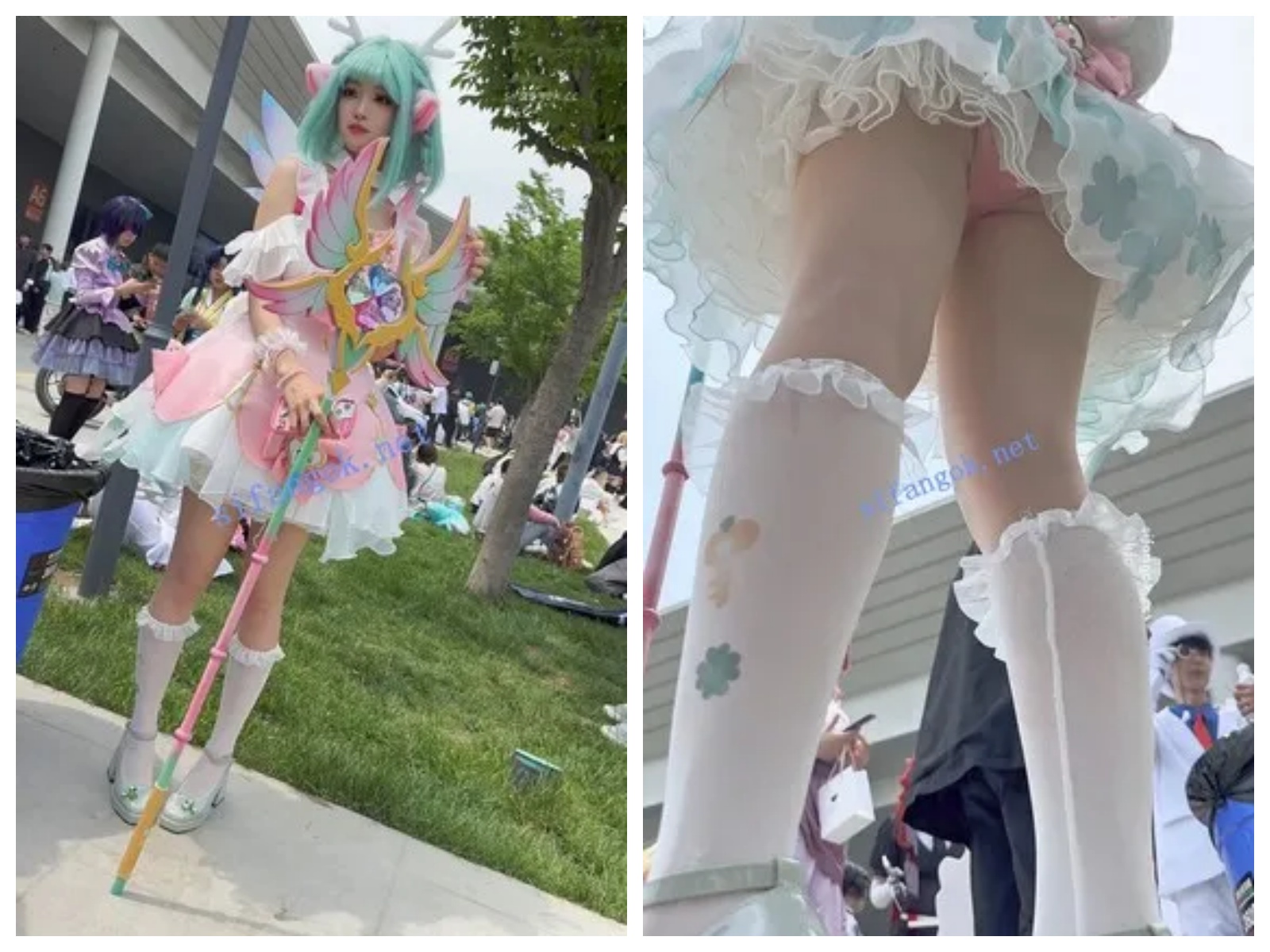 【永久专享】【KFC】极品可爱COSER瑶妹·蹲下后人多也要把相机塞屁股下CD【1V】【2.2G】