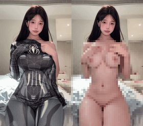 【核弹】AI裸舞大神级制作最新100多位主播 正常+AI舞蹈对比02【336V】【2.83G】