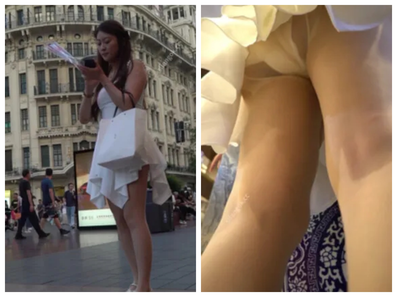 【永久专享】【WaltzCD】华尔兹2024系列之24抹胸白裙肉丝【1V】【954M】